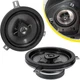 2 Pack Kicker Speaker Upgrade for Jeep Wrangler JK JKU 2007-2018 77KICK10 6.5in