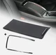 Black Center Console Roller Blind Cover+Plating Trim For Buick LaCrosse 2010-13