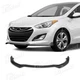 For 2013-2017 Hyundai Elantra GT Hatchback Matte Black Front Bumper Lip Spoiler