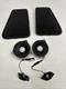 11-16 BMW F10 Rear Deck Speakers & Tweeters OEM Harmon Kardon With Covers