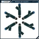 6pcs Fuel Injectors For Mazda 6 2003-2008 Mazda MPV 2002-2006 3.0L