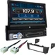 XDVD600 7" Flip-Up Screen DVD AM/FM Bluetooth Stereo for 2000-2006 Nissan Sentra