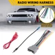 Fit Dodge Jeep Chrysler 2008-2016 Stereo Radio Wiring Harness & Antenna Adapter