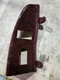 Freightliner 18-31670-100 RH Door Switch Trim Panel ABS Brown Woodgrain