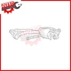 WINDSHIELD WIPER TRANSMISSION LINKAGE FITS HONDA ODYSSEY 1995-1998