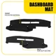 Black Mat Dash Cover for Chevrolet K1500 K2500 K3500 1988-1994 Dashboard Pad US