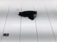 09-17 AUDI Q5 FRONT LEFT SIDE EXTERIOR DOOR HANDLE MYTHOSSCHWARZ METALLIC OEM