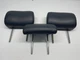 2007-2012 LEXUS  ES350 SET OF 3 Rear Headrest LEATHER BLACK USED OEM