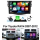 64G Apple Carplay For Toyota RAV4 2007-2012 Android Car GPS Radio Stereo Player