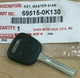 OEM TOYOTA TAIL GATE KEY BLANK UNCUT 2016-2021 TACOMA AND 2019-2021 TUNDRA