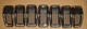14 15 16 17 18 Jeep Cherokee Chrome Hood Upper Grille Inserts OEM Set of 7