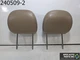 OEM 2008 Nissan Maxima 3.5L Front Head Rest Set Left Right Pair Leather