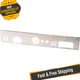 Kentrol 30562 Brushed SS Dash Panel w/o Radio Opening for 1976-1986 Jeep CJ