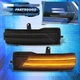For 19-22 Dodge Ram 1500 Smoked Sequential LED Side Mirror Signal Lamp Light Set