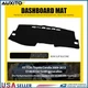Car Dash Cover Mat for Toyota Corolla 2009-2013 Black Dashboard Pad Carpet Auto