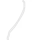Genuine Landrover 2006-2013 Range Rover Sport Drain Tube EEH500120