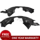 Left+Right Front Inner Fender Liner For 2017-2020 Chevrolet Trax 1.4L 1.8L