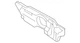 Genuine Volkswagen Sound Absorber 5N1-863-248-A