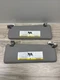 Pair Of Grey Sun Visors OEM 2014 2015 2016 BMW 328i 335i GT OEM