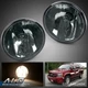 Smoked Lens Fog Lights Compatible with 2007-2014 2007-2013 SUBURBAN Chevy