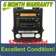 NISSAN Frontier Xterra OEM Radio XM 6 Disc Changer MP3 CD Player AUX 28185 9BH4A