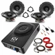 1998-2001 Dodge Durango Speaker Replacement w/ Under Seat Bass